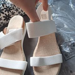 women white wedge shein size 5