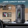 BM502 Car Battery Booster 26800mAh Car Battery Starter with Large Screen, QC 3.0 Image 3