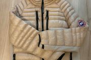 Canada Goose Cream Puffer Jacket