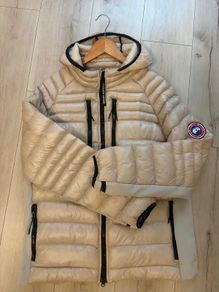 Canada Goose Cream Puffer Jacket