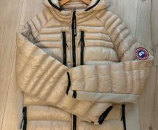 Canada Goose Cream Puffer Jacket