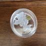 Vintage French lead crystal lidded trinket dish Image 2