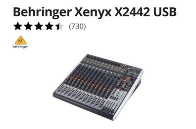 mixer xenyx 2442usb