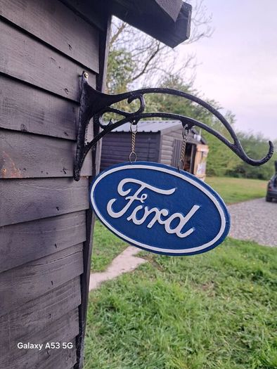 ford hanging  cast iron sign