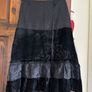 Black Long Skirt Hefi Collection Size 38 Image 2