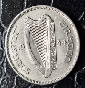 Ireland 1934   6d  Six Pence coin
