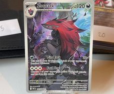 Zoroark Full Art 143/086 Pokemon Card NM