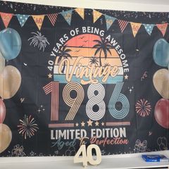 1986 Birthday Banner