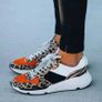 size 4-8 sneakers Leopard Mesh Image 2
