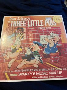 Walt Disney Three Little Pigs Capitol Record