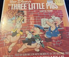 Walt Disney Three Little Pigs Capitol Record