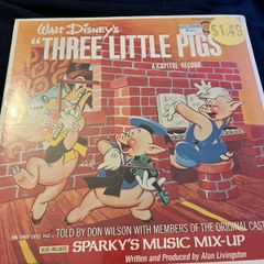 Walt Disney Three Little Pigs Capitol Record