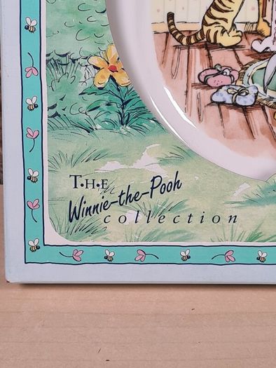 Royal Doulton Disney Winnie The Poo Collection Plate Baby Christening Gift Brand New
