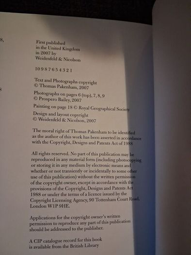 Thomas Pakenham / In Search of Remarkable Trees / 1st edition/ 2007