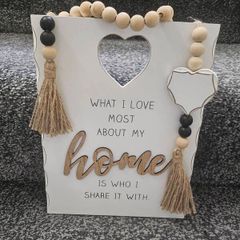 Hanging plaque