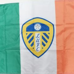 Leeds United Irish Flag 3ft x 2ft.