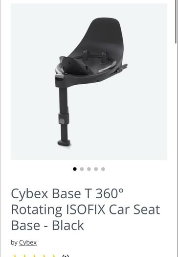 Baby car seat and isofix base brand new