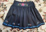 Girls skirt Ukrainian vishyvanka 7-10yo cross stitch embroidery