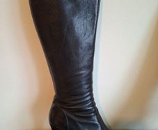 Black Leather Boots