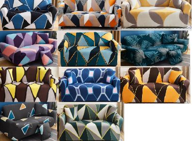 1/2/3 Seater Elastic Sofa Covers Slipcover Settee Stretch Floral Couch Protector