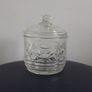 Vintage - Pressed Glass - Lidded Jar Image 2