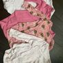 Baby girl onesie and vest bundle 9-12 months. Image 2