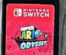 Switch game Mario odyssey