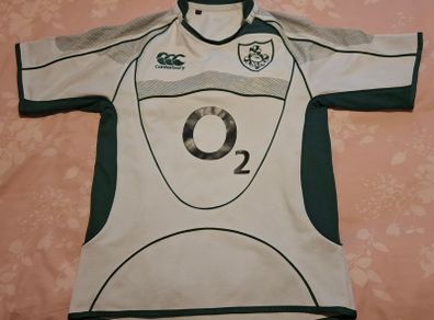 Vintage Ireland 2007 Canterbury Rugby Union Jersey (Adult Small) FREE POST