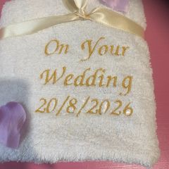 Embroidered Hand Towel an unique Gift
