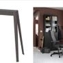 Ikea Grey Desk Image 4