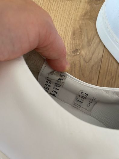 COS  Leather Sneakers 5.5 uk