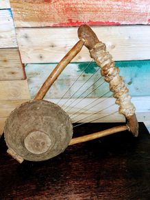 Vintage Handmade African musical instrument
