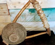 Vintage Handmade African musical instrument