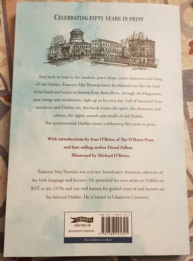 Me Jewel And Darlin' Dublin by Eamonn MacThomais (50th Anniversary Edition)
