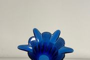 cobalt blue glass bowl