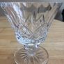 Large Cavan Crystal Footed Vase Image 4