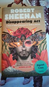 Disappearing Act - Robert Sheehan signed copy