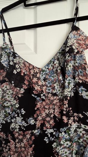 Black Flowery Dress