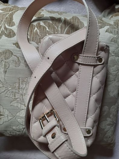 Cluty Quilted Leather Belt Bag & Clutch  Italy