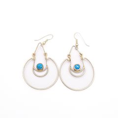 925 Sterling Silver Hippie Earrings