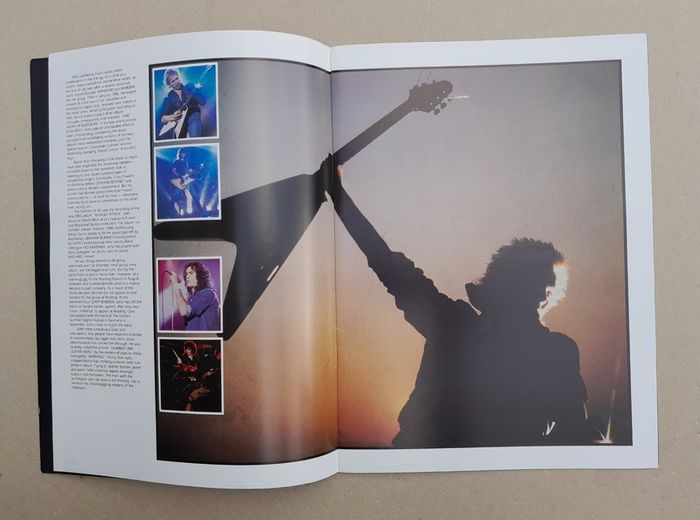 Vintage Michael Schenker Group tour Programme Metal