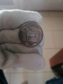 1928 Irish Silver Half Crown Coin