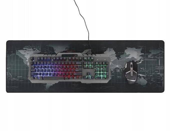 New GT-5 PC Metal Gaming LED Rainbow Backlight Wired USB Keyboard 104 Keys #885