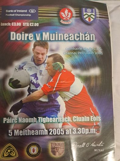 2005 Ulster Football Championship Programmes