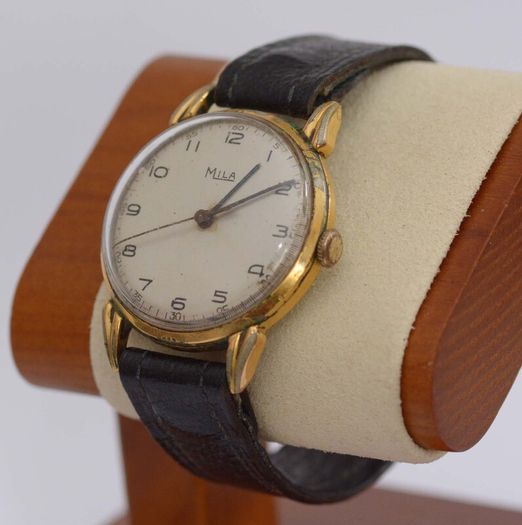 Vintage Mila Gents Gold Watch