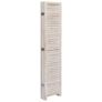 6-Panel Room Divider 210x165 cm Wood Image 6