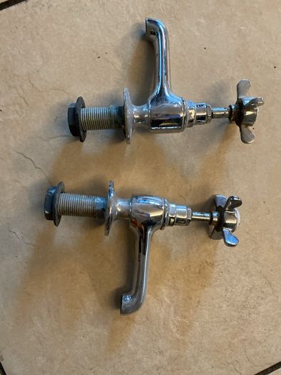 Hot and cold taps