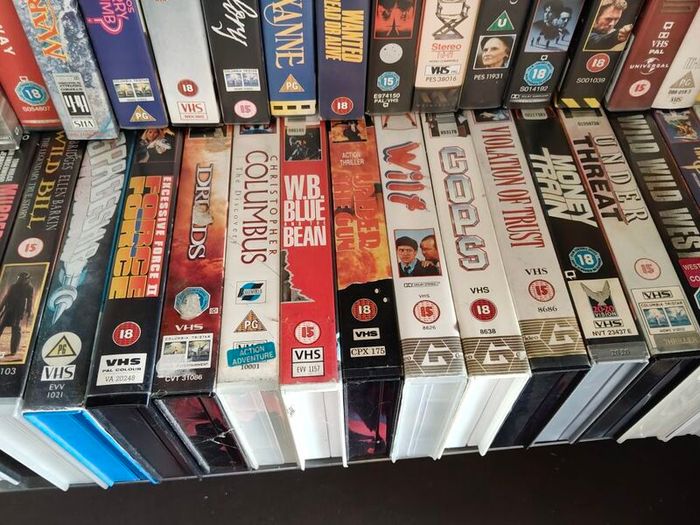 vhs huge lot