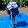 Blue Outdoor Popup Gazebo with 2 side panels Image 6