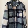 H&M Green Tartan Shacket Men's Size Large. Image 2